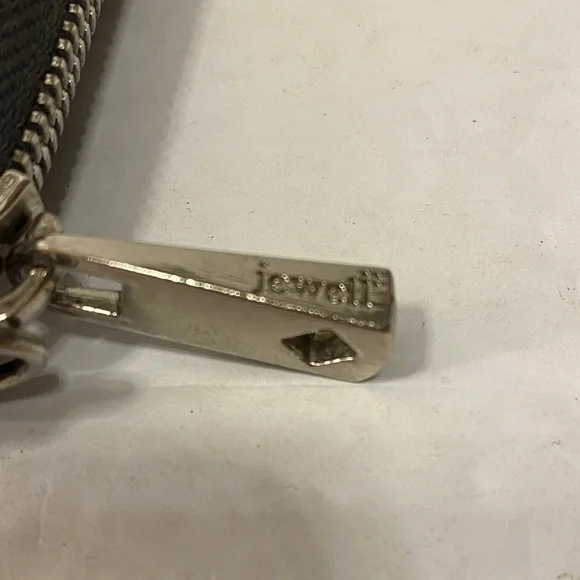 Jewell Dark Brown Textured Women's Wallet - Picture 3 of 7